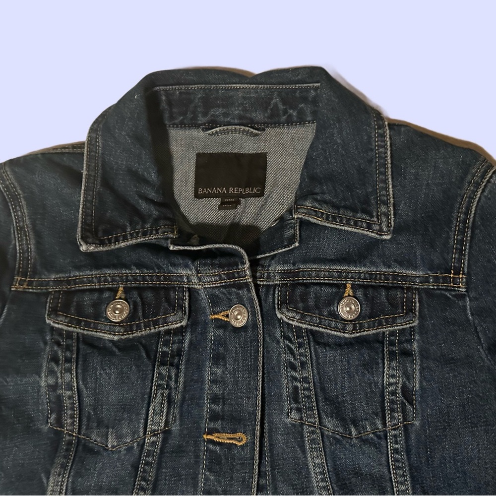 Banana Republic Dark Blue Denim Jacket